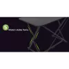 Techly Gaming Desk for PC with Angular Ergonomic Edge Black