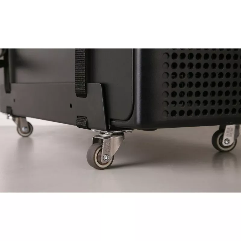 Techly ICA-CS 61 CPU holder Desk-mounted CPU holder Black