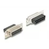DELOCK D-Sub 15 pin female to RJ12 female assembly kit, red