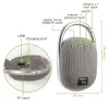Techly ICASBL321GR portable/party speaker Mono portable speaker Grey 5 W