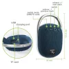 Techly ICASBL321BL portable/party speaker Mono portable speaker Blue 5 W