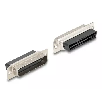 DELOCK D-Sub 25 pin male to RJ12 female assembly kit, blue
