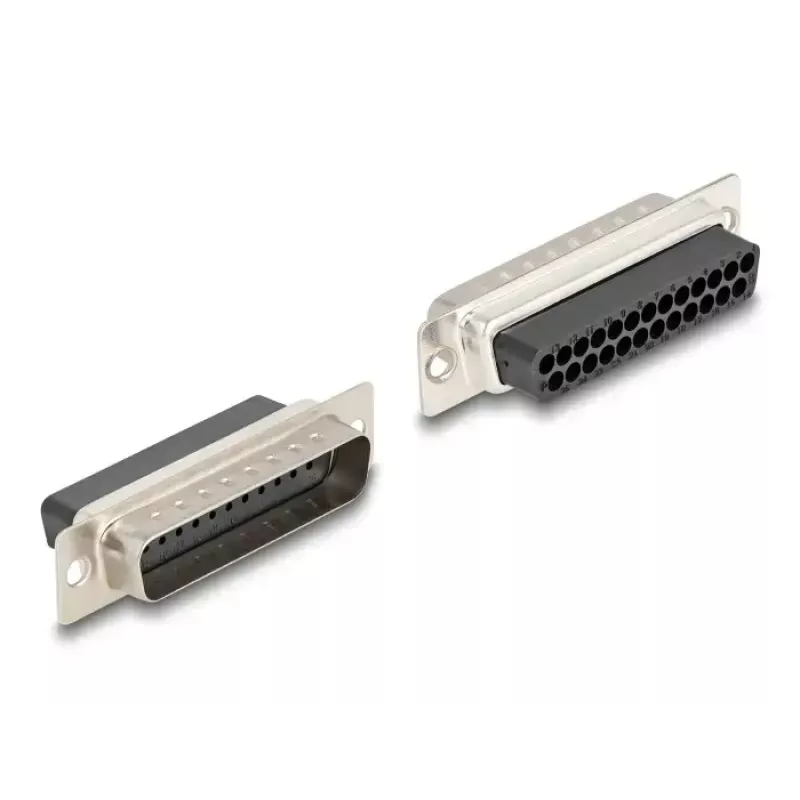 DELOCK D-Sub 25 pin male to RJ12 female assembly kit, blue