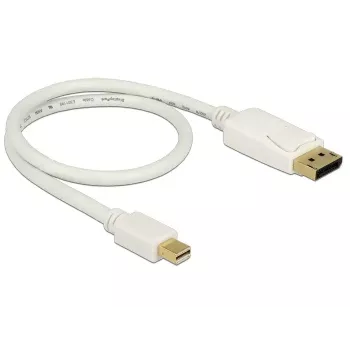 Mini Displayport to Displayport Cable DeLOCK 83985 0.5m White