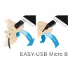 USB Cable DeLOCK 83848 USB 2.0 1m USB A Micro-USB B Black
