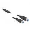 USB Cable DeLOCK 85379 USB 3.2 Gen 1 5m USB A USB B Black