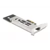 DeLOCK Mobile Rack PCI Express Card for 1 x M.2 NVMe SSD Low Profile