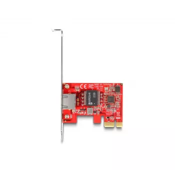 DeLOCK PCI Express x1 Card to 1 x RJ45 2.5 Gigabit LAN i225 NBASE-T Low Profile