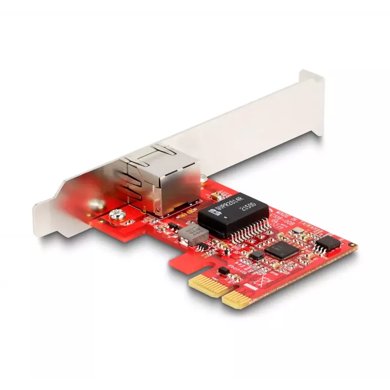 DeLOCK PCI Express x1 Card to 1 x RJ45 2.5 Gigabit LAN i225 NBASE-T Low Profile