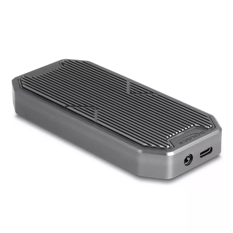 SSD enclosure DeLOCK 42015 Grey M.2 20 Gbit/s USB Type-C