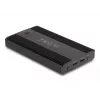SSD enclosure DeLOCK 42022 External Enclosure USB 20 Gbps for 2 x M.2 NVMe PCIe SSD