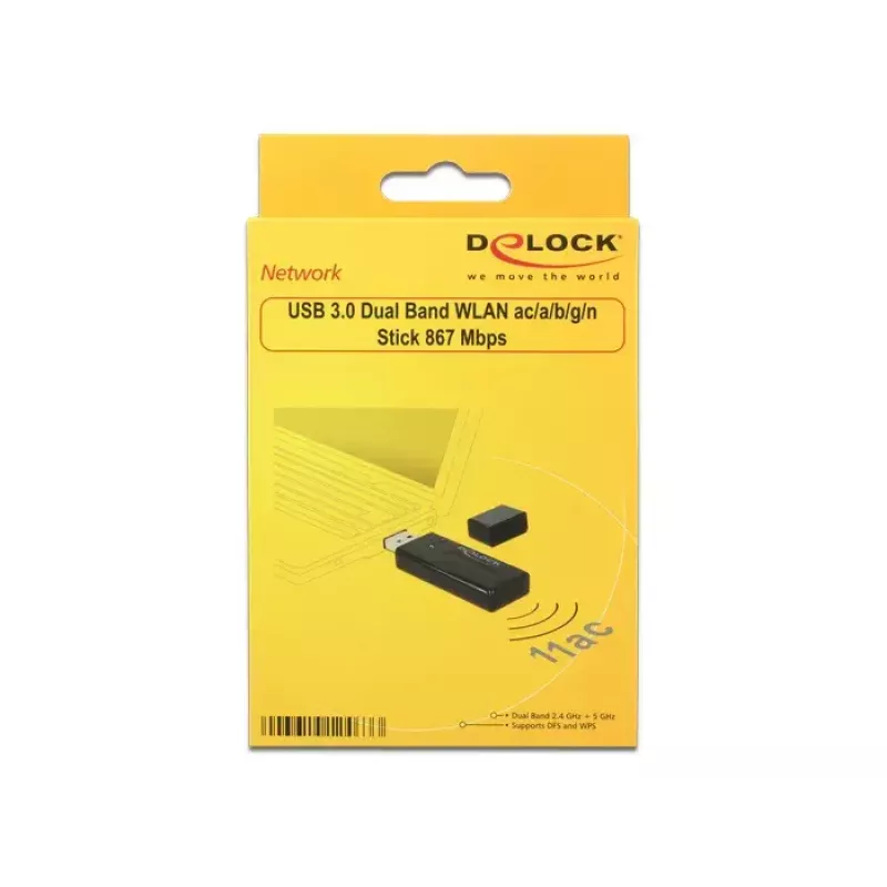 Network Card DeLOCK 12463 WLAN 867 Mbit/s