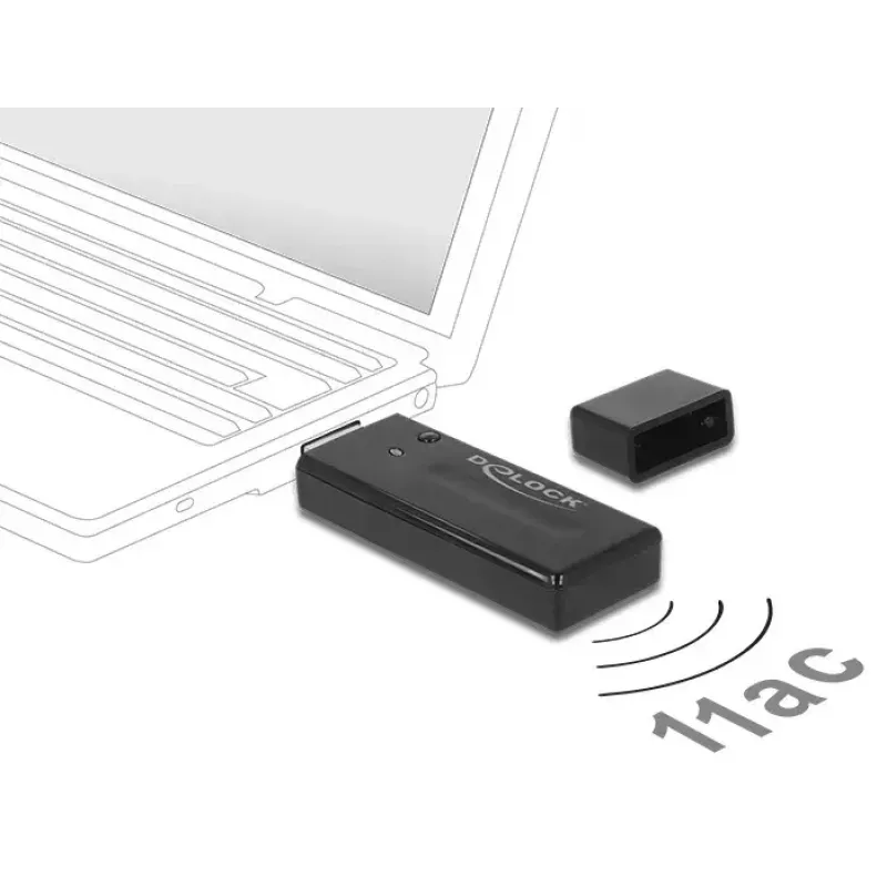 Network Card DeLOCK 12463 WLAN 867 Mbit/s