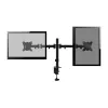 Equip 13 inch-27 inch Articulating Dual Monitor Desk Mount Bracket