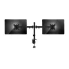 Equip 13 inch-27 inch Articulating Dual Monitor Desk Mount Bracket