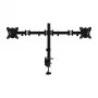 Equip 13 inch-27 inch Articulating Dual Monitor Desk Mount Bracket