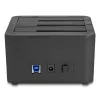 DeLOCK 64332 Docking Station USB 3.2 Gen 1 HDD SSD 2.5 3.5 Black
