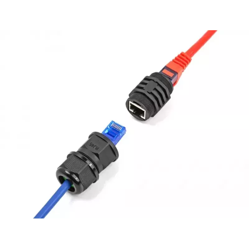 DeLOCK RJ45 Cat.6A Built-in module IP67 dust and waterproof