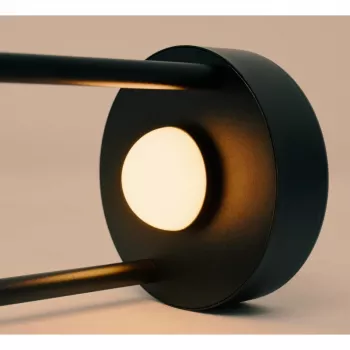 Techly I-LAMP-TABLE1 table lamp Non-changeable bulb(s) 3 W LED Black