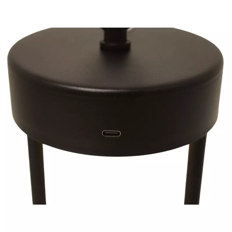 Techly I-LAMP-TABLE1 table lamp Non-changeable bulb(s) 3 W LED Black