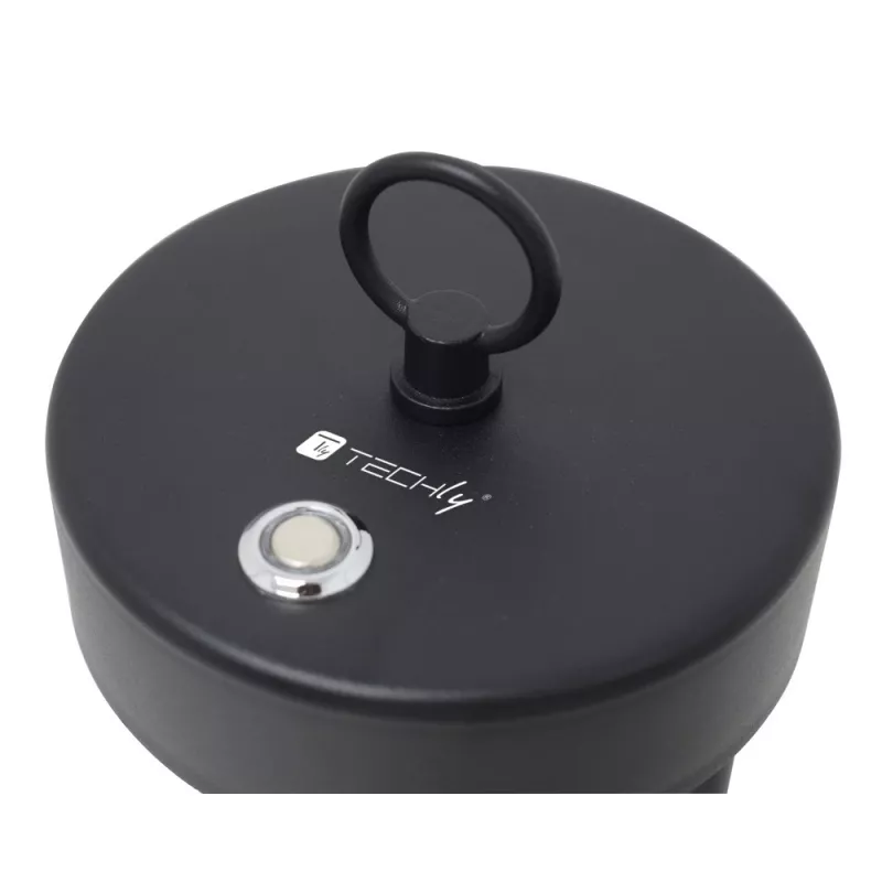 Techly I-LAMP-TABLE1 table lamp Non-changeable bulb(s) 3 W LED Black
