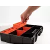 Storage box DeLOCK 18416 21 compartments 290x220x60mm orange black
