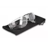 Safety glasses DeLOCK 90559 clear lenses black transparent