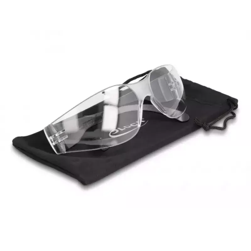 Safety glasses DeLOCK 90559 clear lenses black transparent