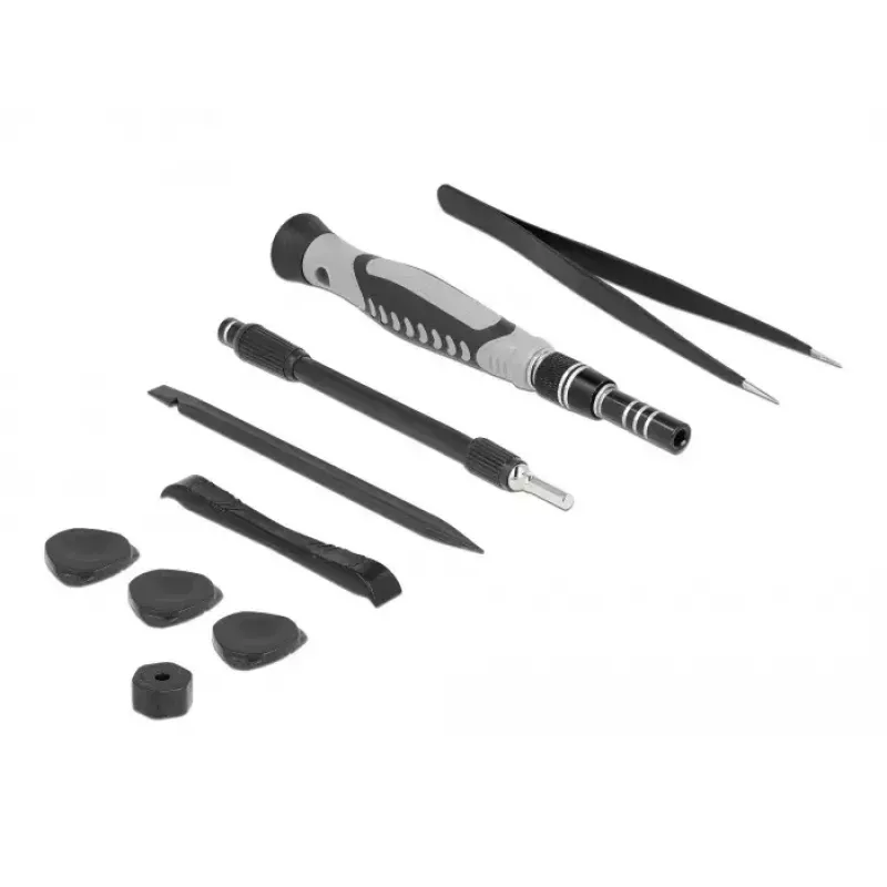 DeLOCK 64168 manual screwdriver Set Precision screwdriver Width 120 mm Length 185 mm Height 38 mm