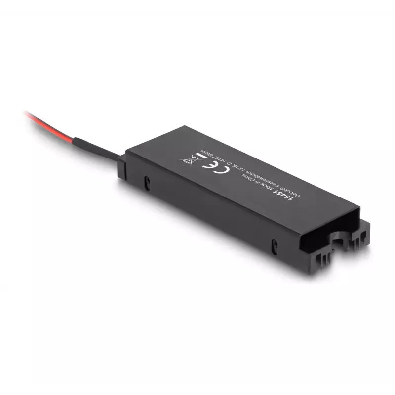 Heatsink DeLOCK Heat sink with Fan for M.2 SSD 2280 black Aluminium