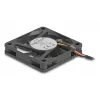 DELOCK Computer Case Fan 6 cm (60x60x10 mm), 12 V, Ball Bearing, Black, Model 67294