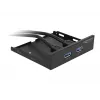Drive bay panel DeLOCK 63994 Black