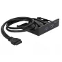Drive bay panel DeLOCK 63994 Black