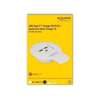 Charger DeLOCK 64065 mobile device charger Smartphone White