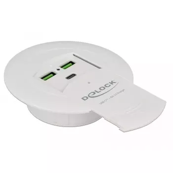 Charger DeLOCK 64065 mobile device charger Smartphone White