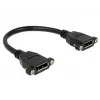 DisplayPort Cable DeLOCK 0.5m F-F 85113