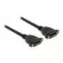 DisplayPort Cable DeLOCK 0.5m F-F 85113