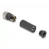 DeLOCK M8 Connector A-coded 3 pin female screw connection