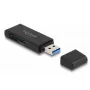 Card Reader DeLOCK 91002 USB Black MicroSD SD SDHC SDXC 5000 Mbit/s