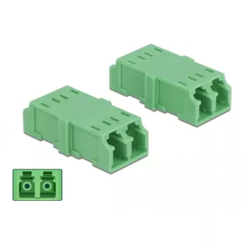 Optical Fiber Coupler DeLOCK LC Duplex female to LC Duplex female 4 pieces