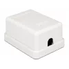 Outlet box DeLOCK 86248 White 52mm x 25.5mm x 39mm