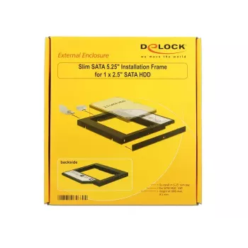 Bezel panel DeLOCK 62669 13.3 cm (5.25 inch)