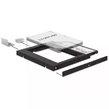 Bezel panel DeLOCK 62669 13.3 cm (5.25 inch)