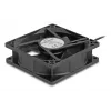 DELOCK Computer Case Fan 8 cm (80 x 80 x 25 mm), Ball Bearing, 5 V DC, Black