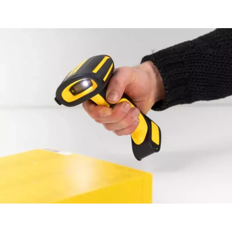 Handheld Barcode Scanner DeLOCK 90586 1D 2D Wireless Bluetooth Inductive Charging