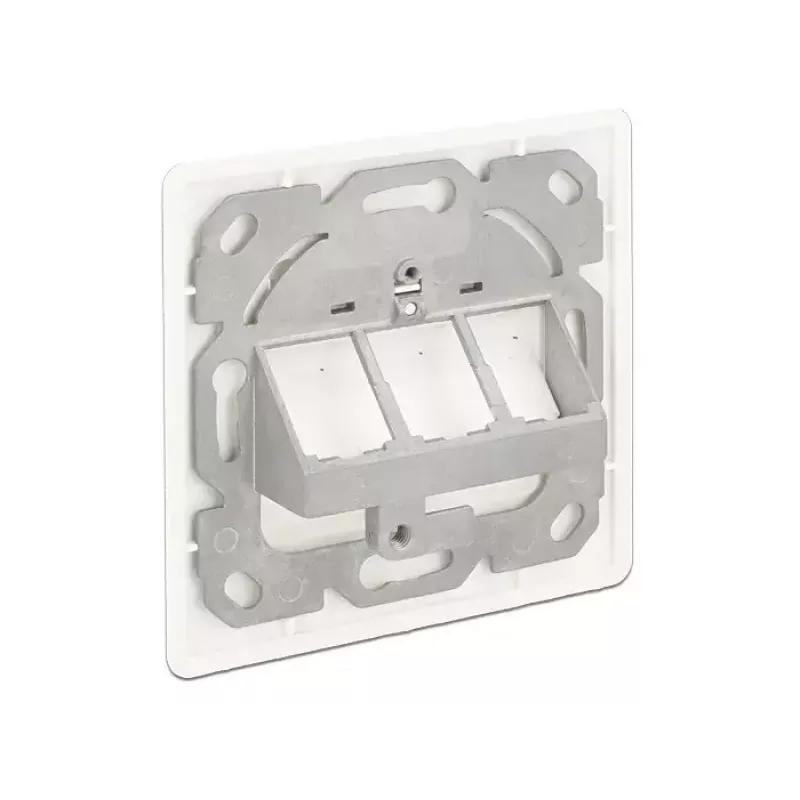 Socket Outlet RJ-45 DeLOCK 86194 Silver White