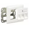 Socket Outlet RJ-45 DeLOCK 86194 Silver White