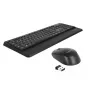 Keyboard Mouse included DeLOCK 12674 Universal RF Wireless QWERTZ German Black