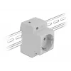Socket outlet CEE 7/3 DeLOCK 11472 Grey