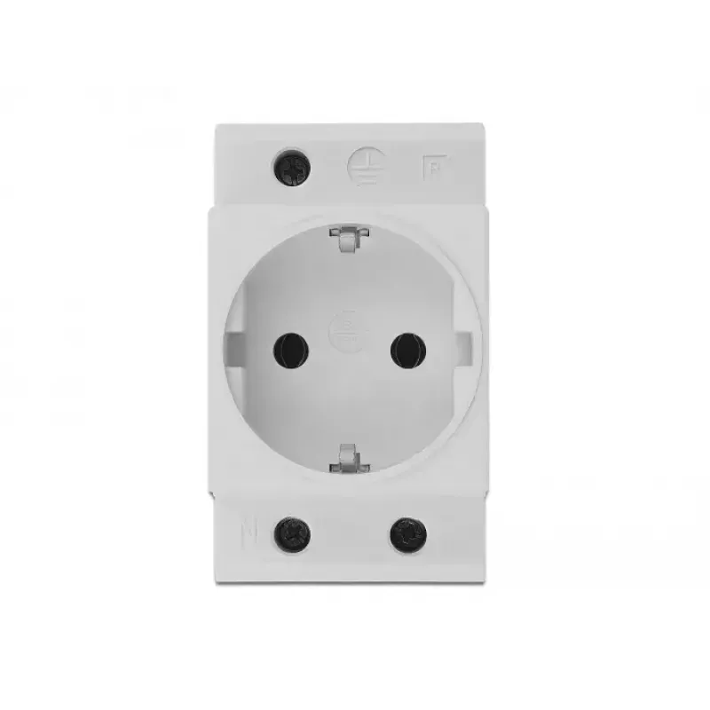 Socket outlet CEE 7/3 DeLOCK 11472 Grey